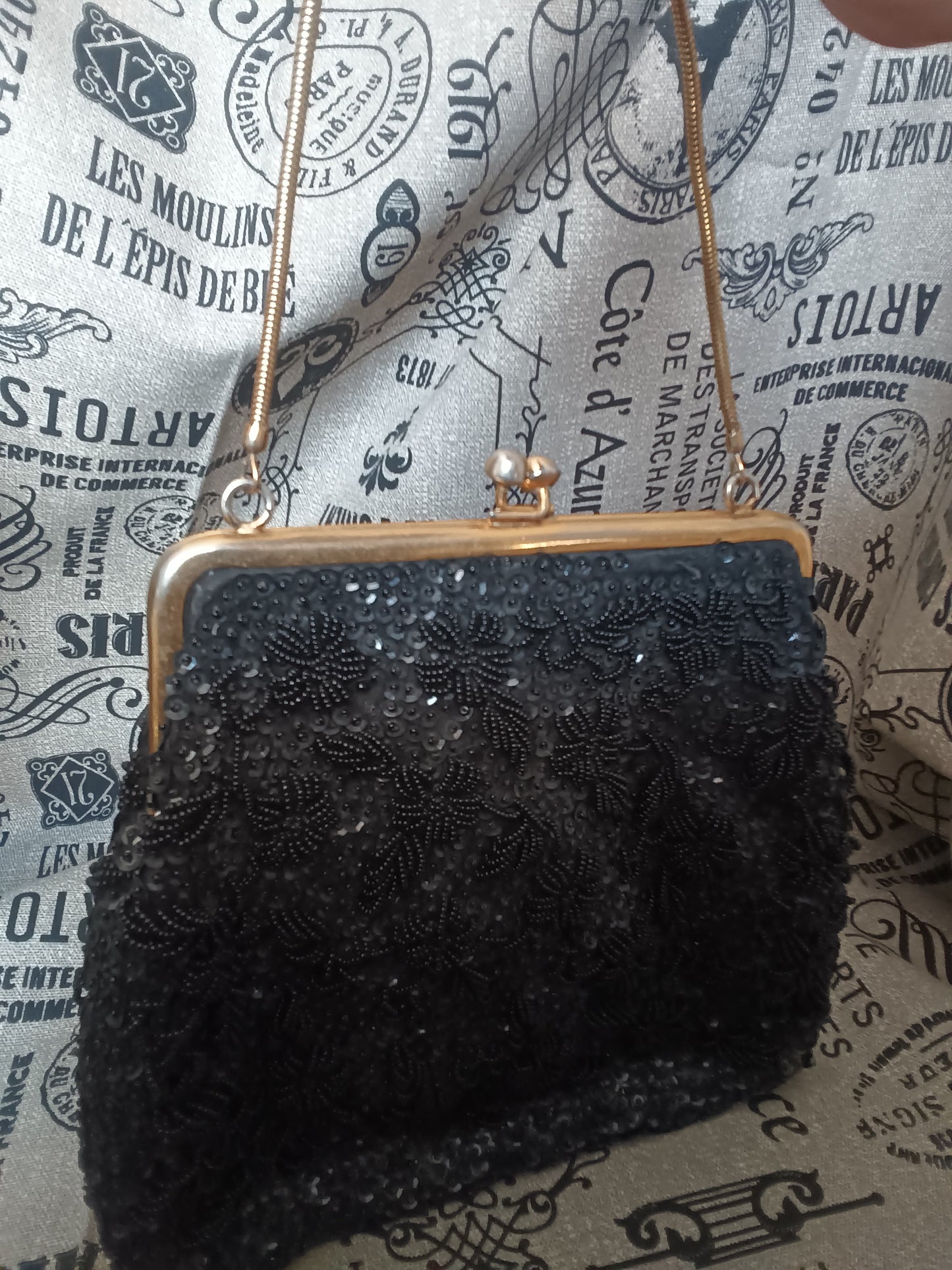 Vintage Beaded Evening Purse