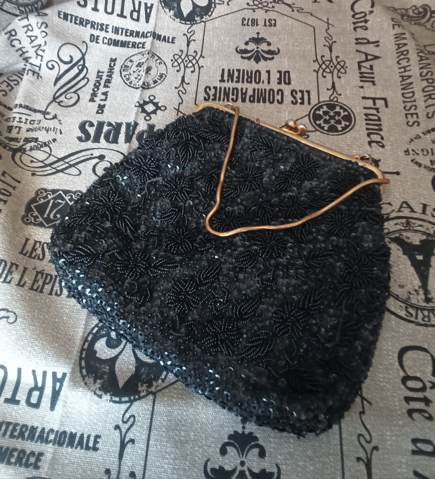 Vintage Beaded Evening Purse