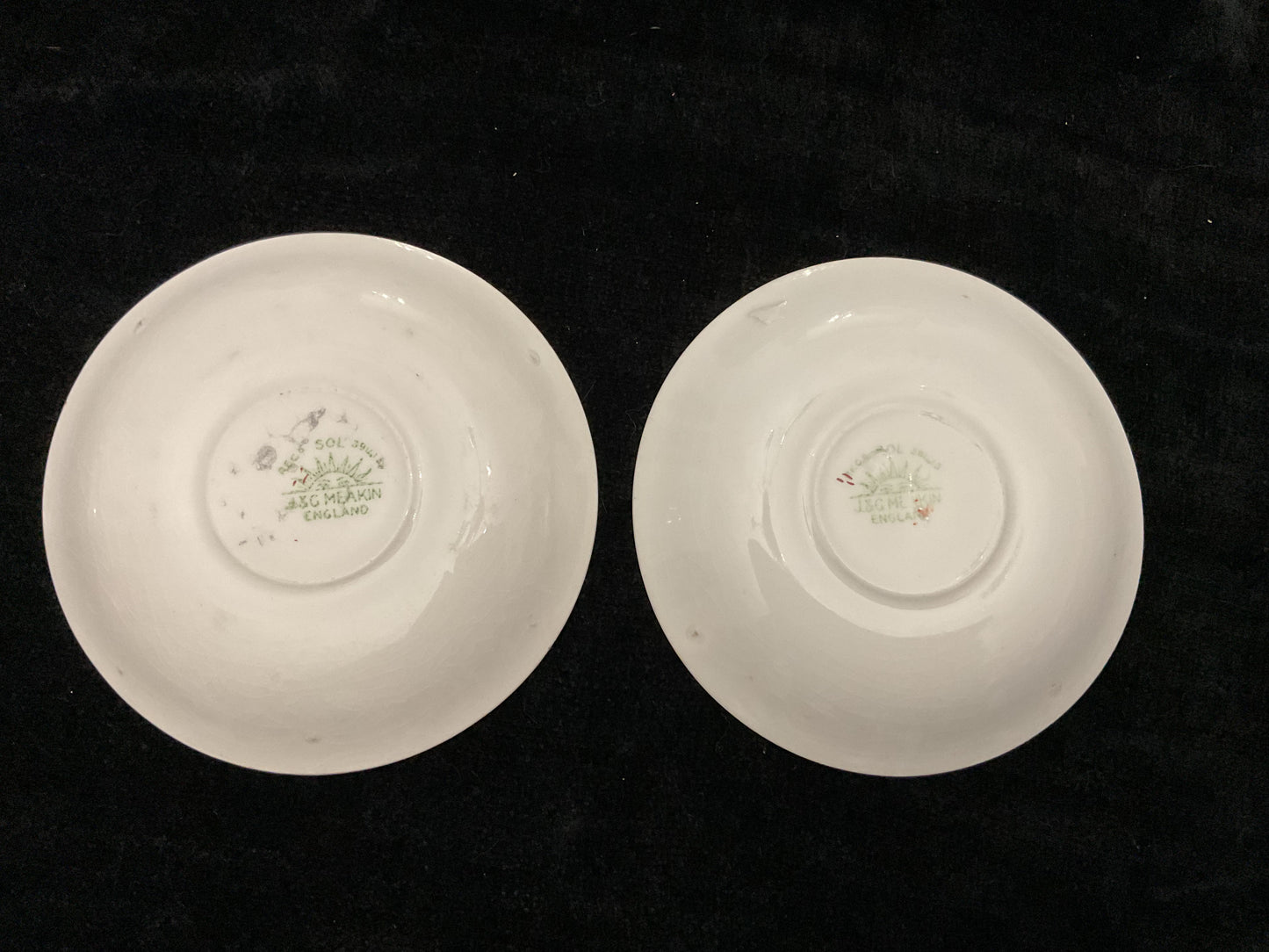 J&G Meakin Cup and Saucers- Set of 2
