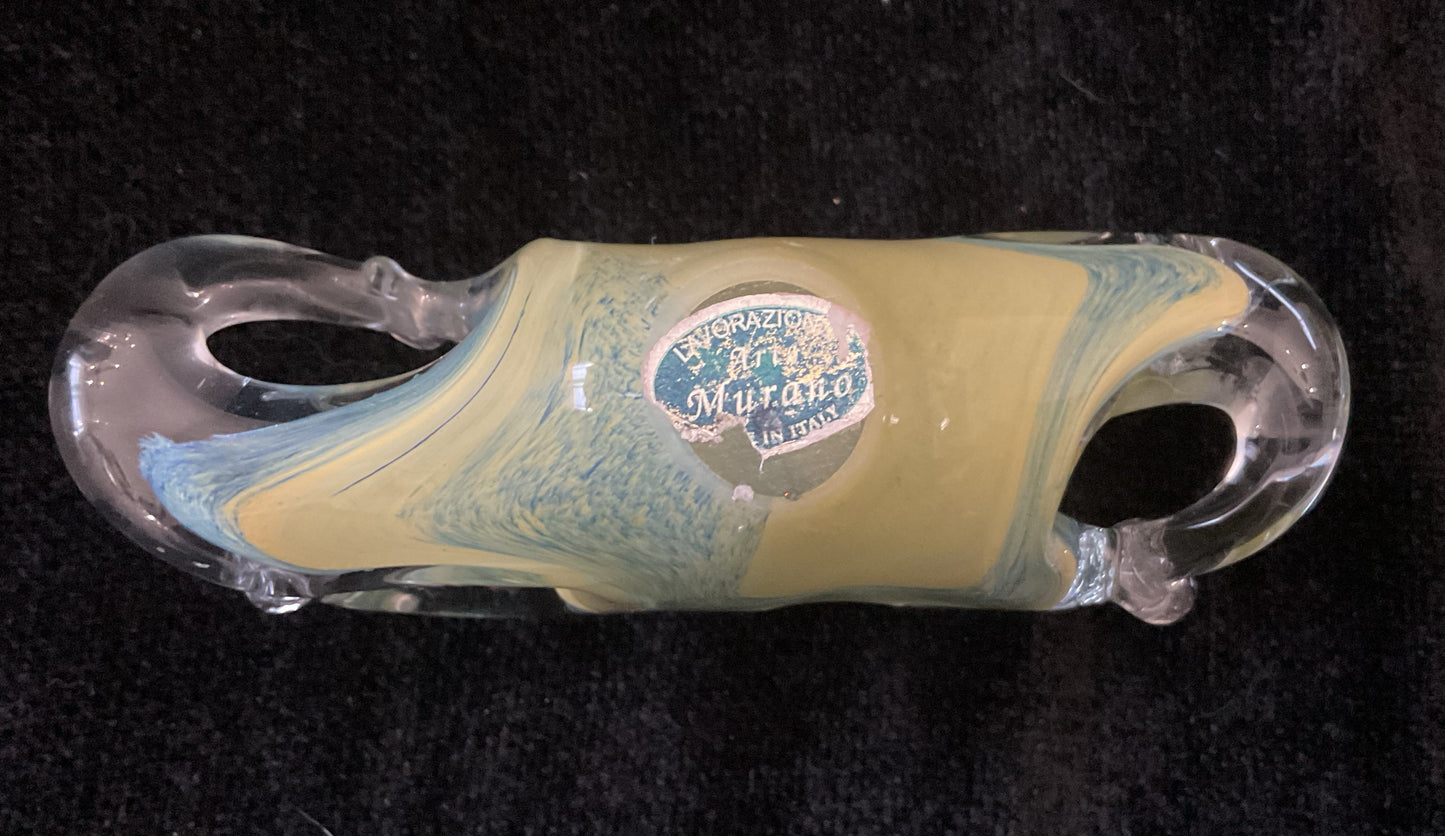 Murano Vintage Glass Sculpture - Made in Italy