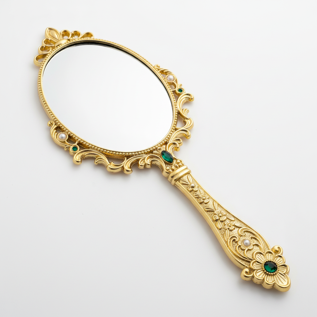 The Furnished Boudoir Vintage Hand Mirrors & Brushes