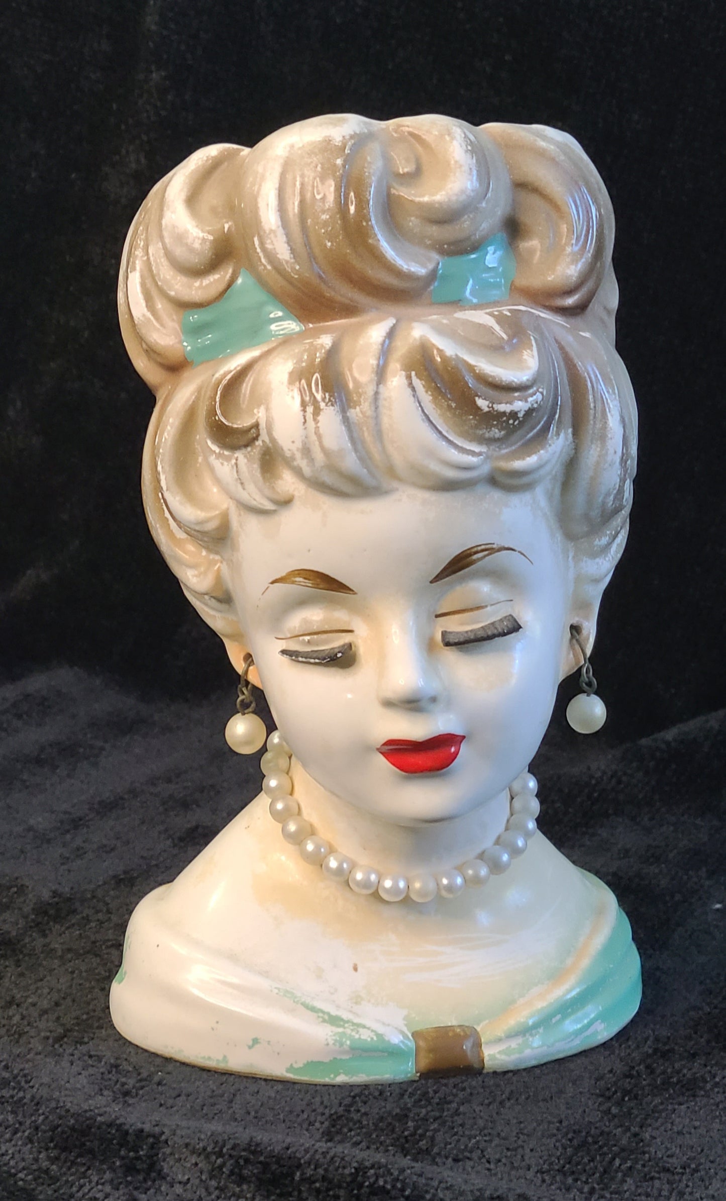 Vintage Reuben Lady Head Vase