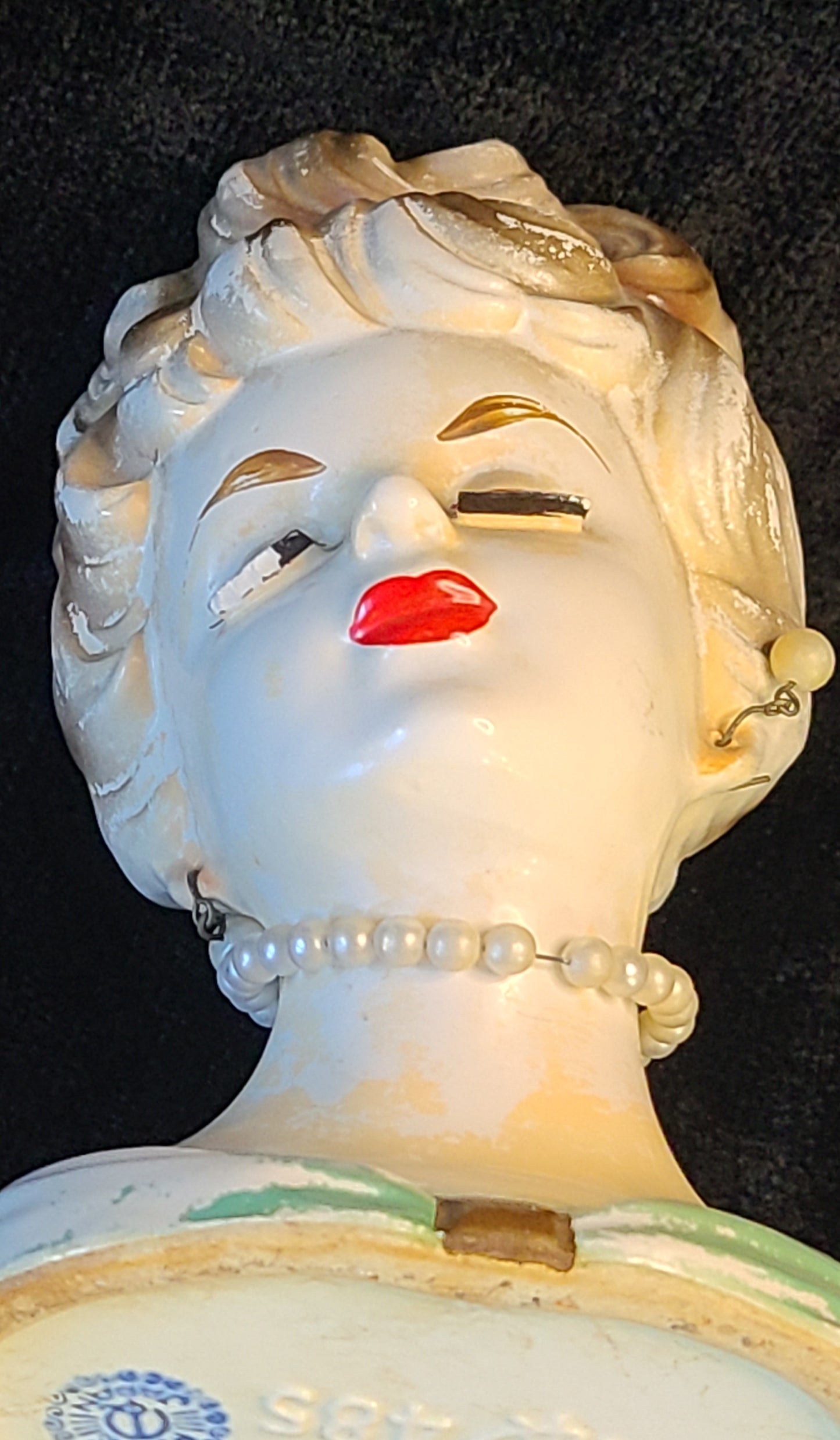 Vintage Reuben Lady Head Vase