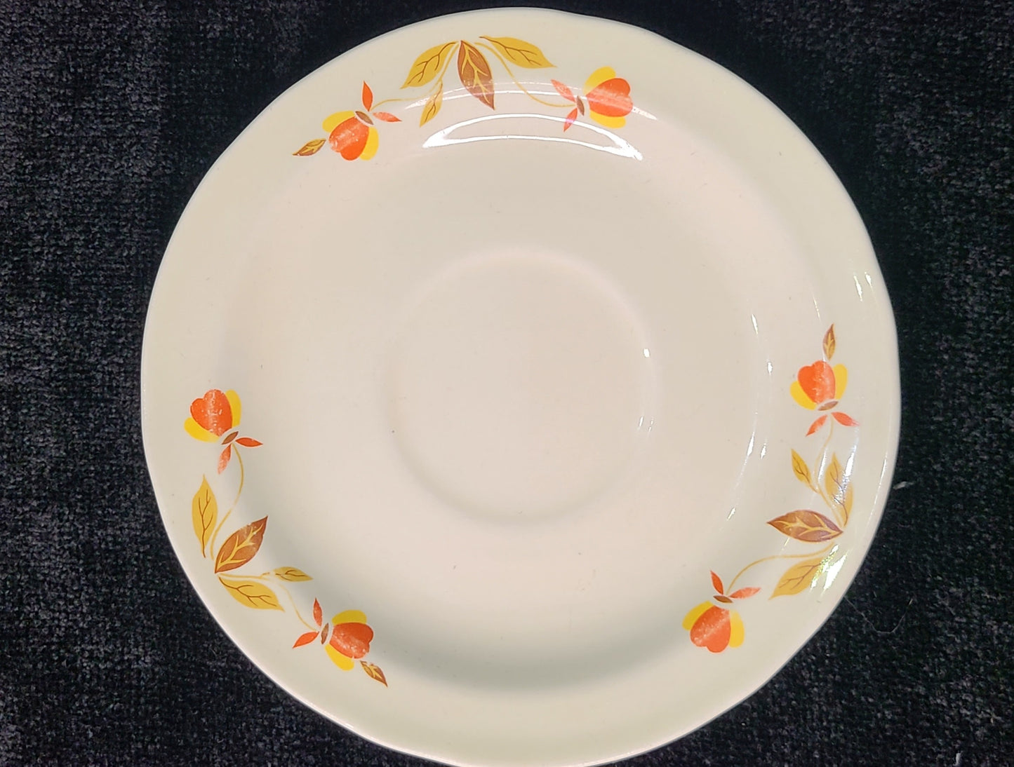 Vintage Autumn Leaf Superior Hall Tea Cup & Saucer