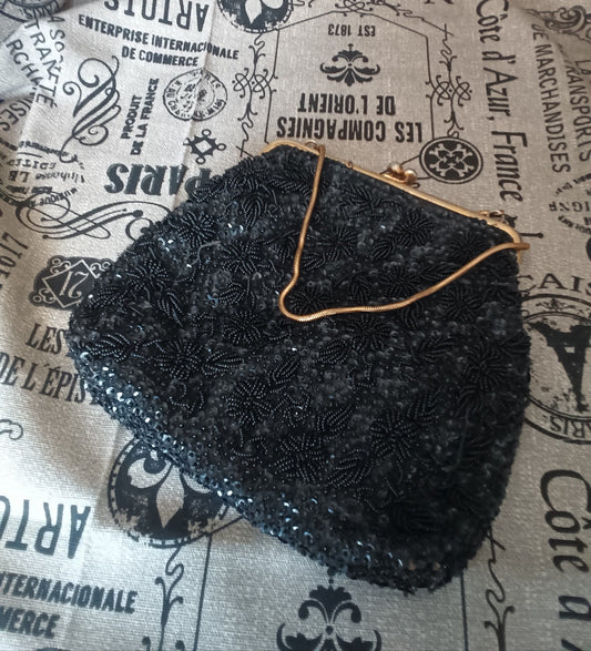 Vintage Beaded Evening Purse