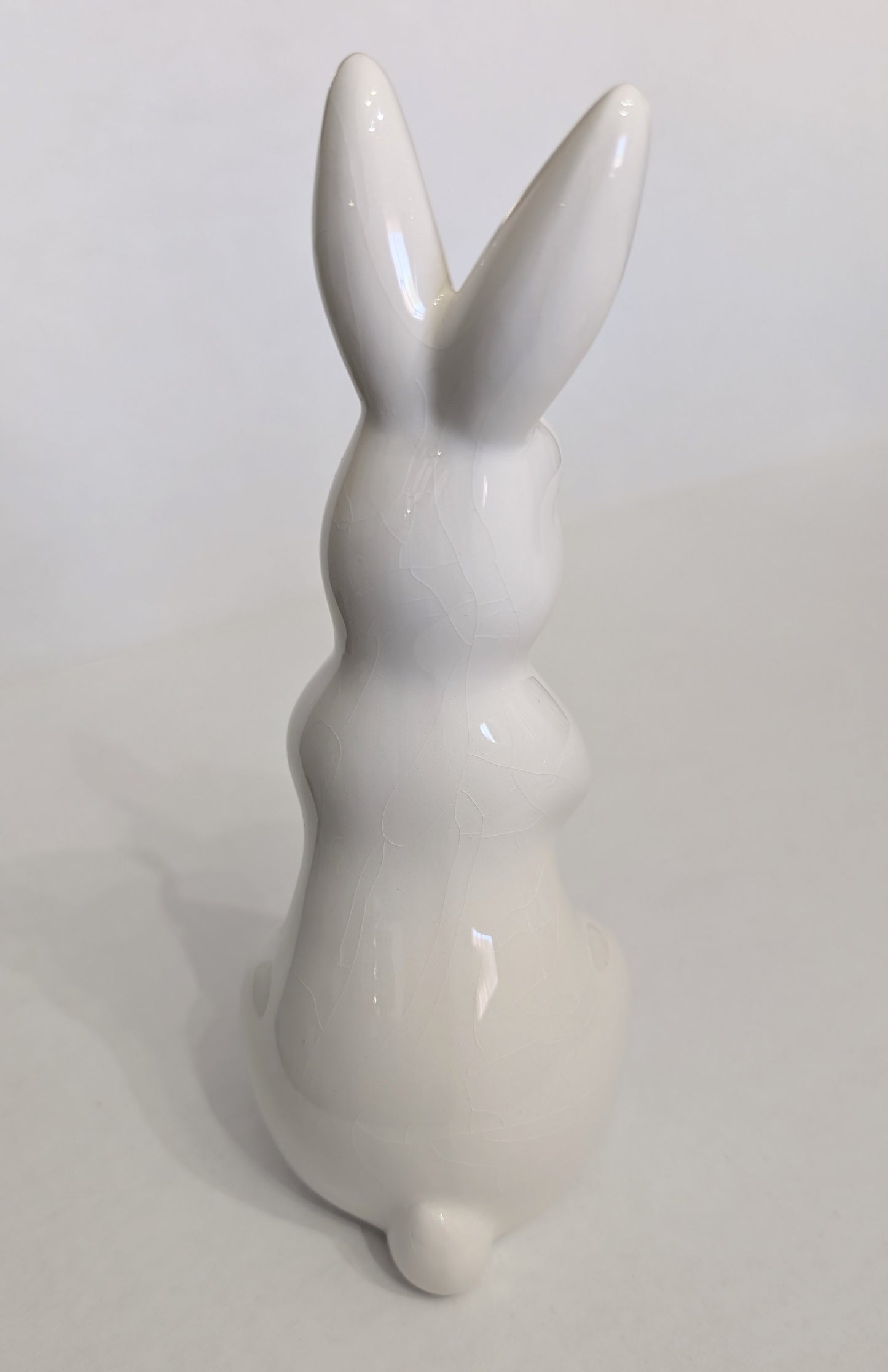 Upright White Bunny Rabbit