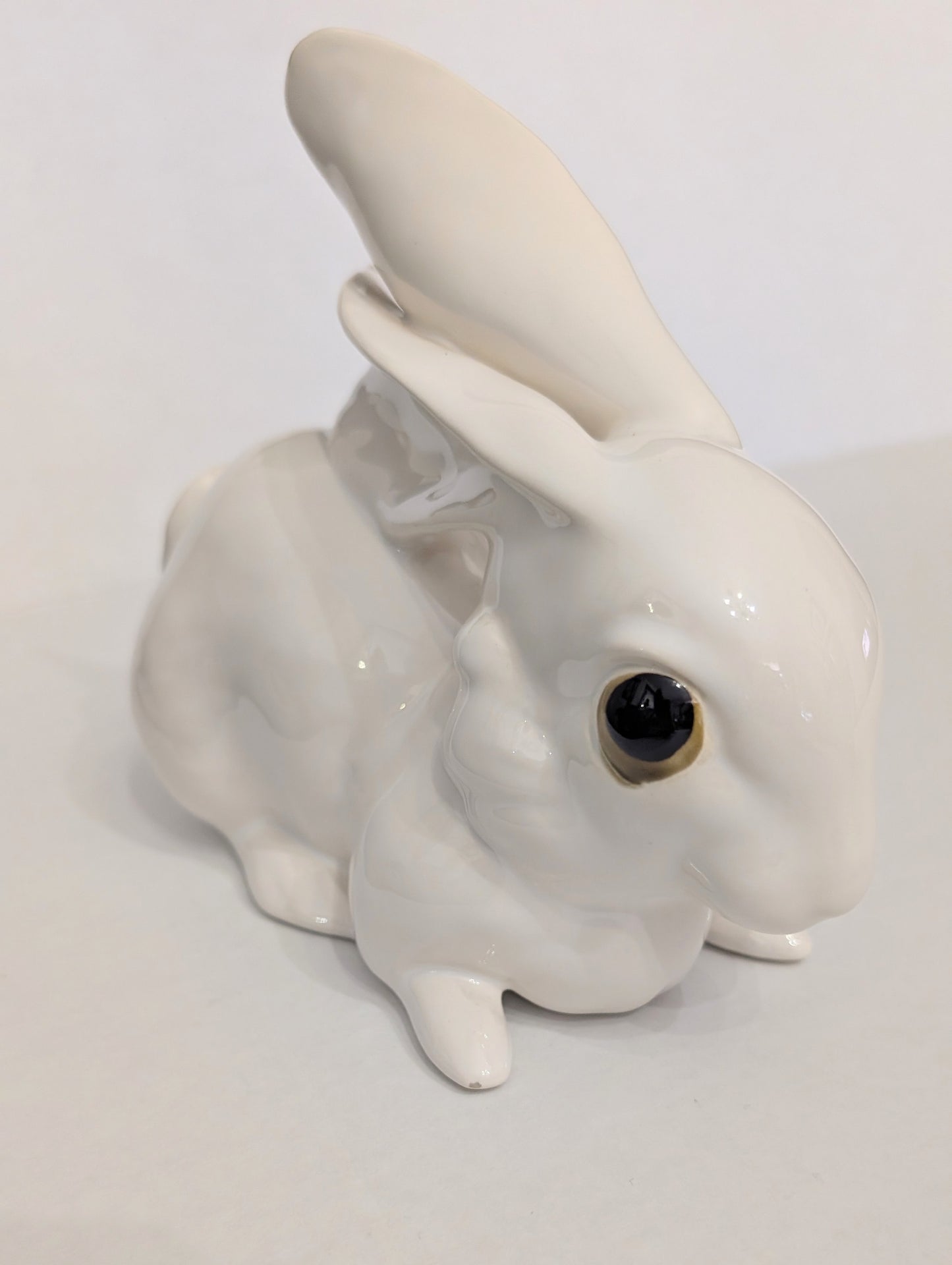 Vintage Porcelain White Hare