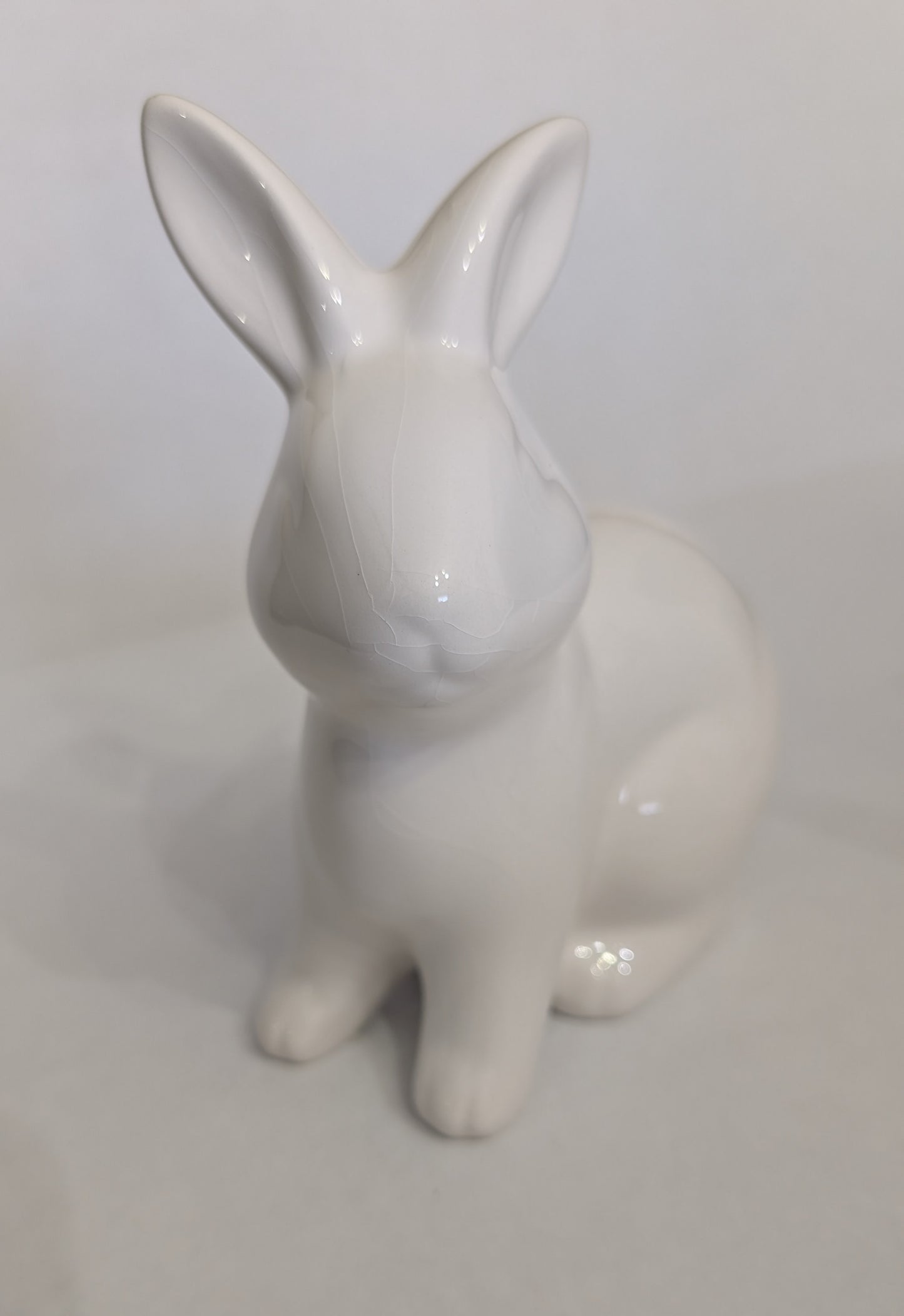 White Porcelain Bunny Rabbit