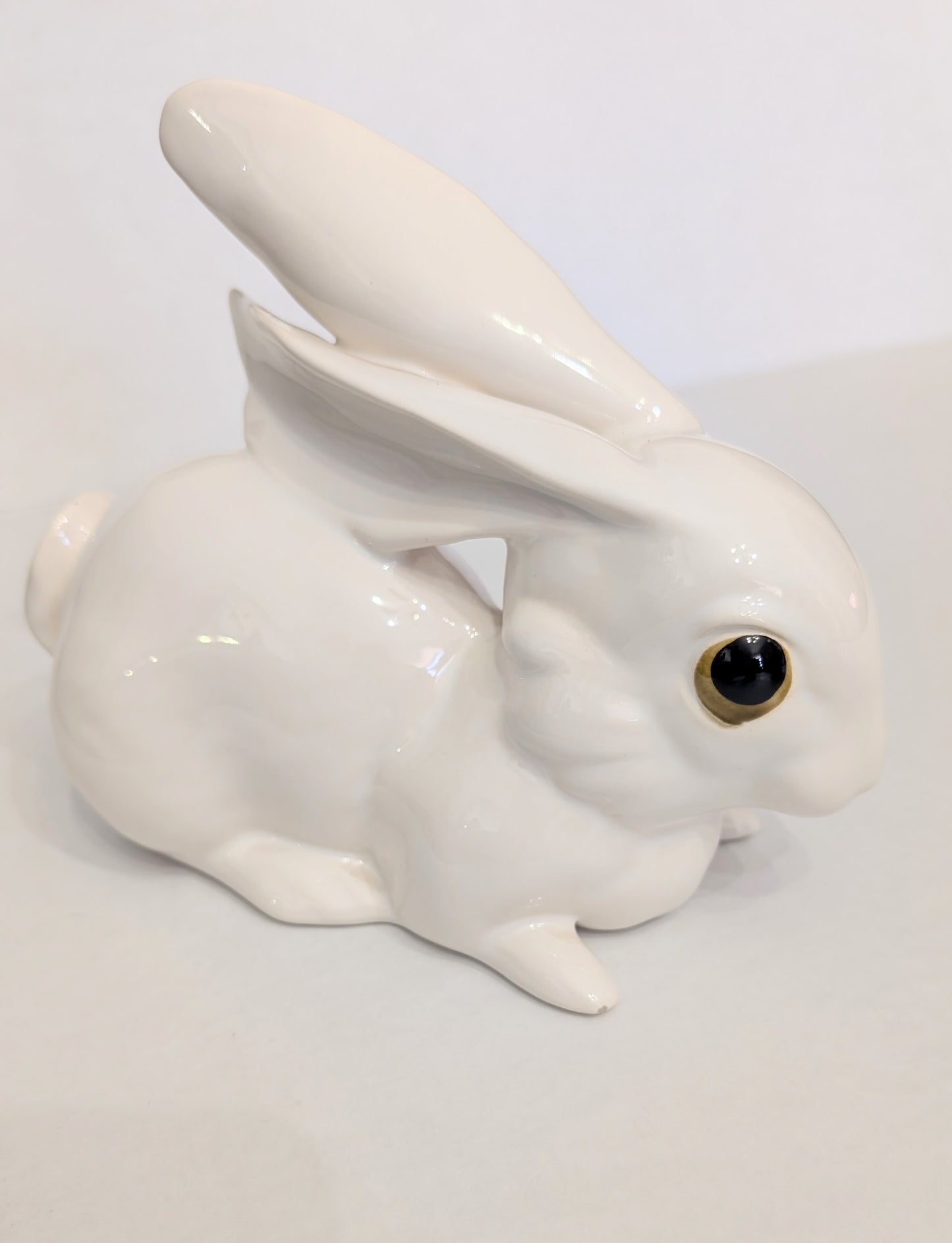 Vintage Porcelain White Hare